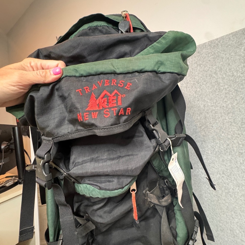 Vintage REI Traverse New Star Hiking Backpack 70L Internal‎ Frame Gorpcore Gear